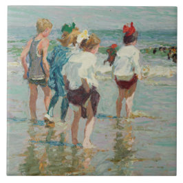 Verão em Brighton Beach (por E.H. Potthast)