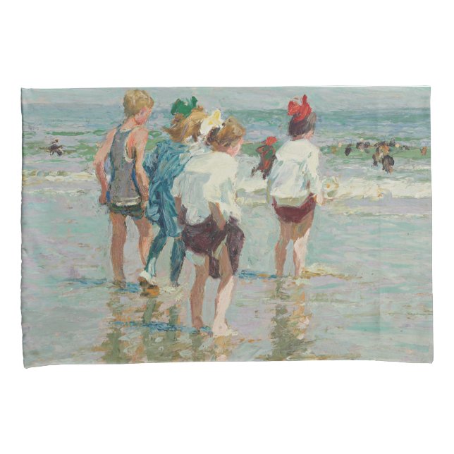 Verão em Brighton Beach (por E.H. Potthast) (Frente-Direita)