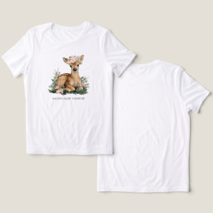 Verão Fawn Aguarela Mamãe Para Ser