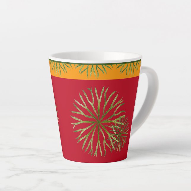 Verão indiano numa caneca de latta pequena (M) (Ângulo direito)