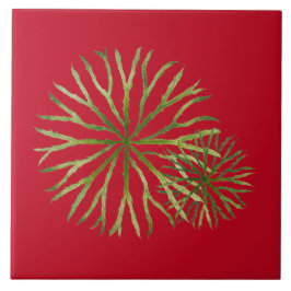 Verão Índio num Azulejo cerâmico (M)