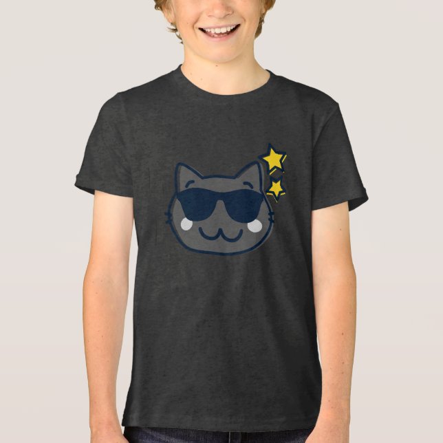Verão Kawaii Gato Fofo  (Frente)