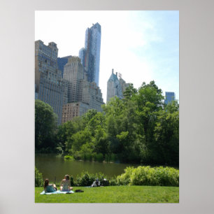 Verão no Central Park - Nova Iorque - Poster