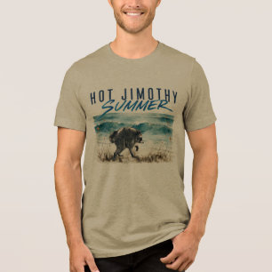 Verão Quente Jimothy Raccoon Praia Vintage Engraça