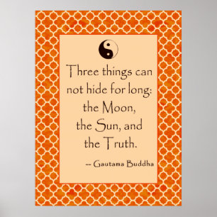 Verdade das citações de Buddha…. em posters