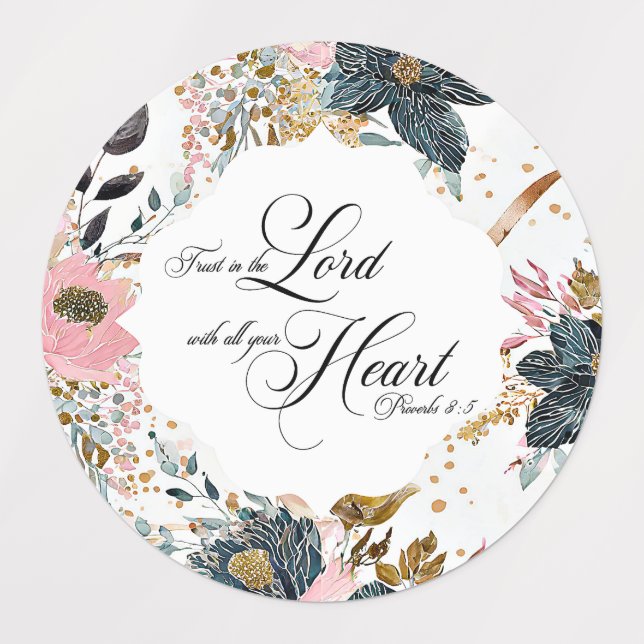 Verdade no Senhor Adesivo (Design 1)