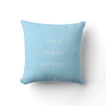 Verdadeira Paz Interior | Almofada Minimalista
