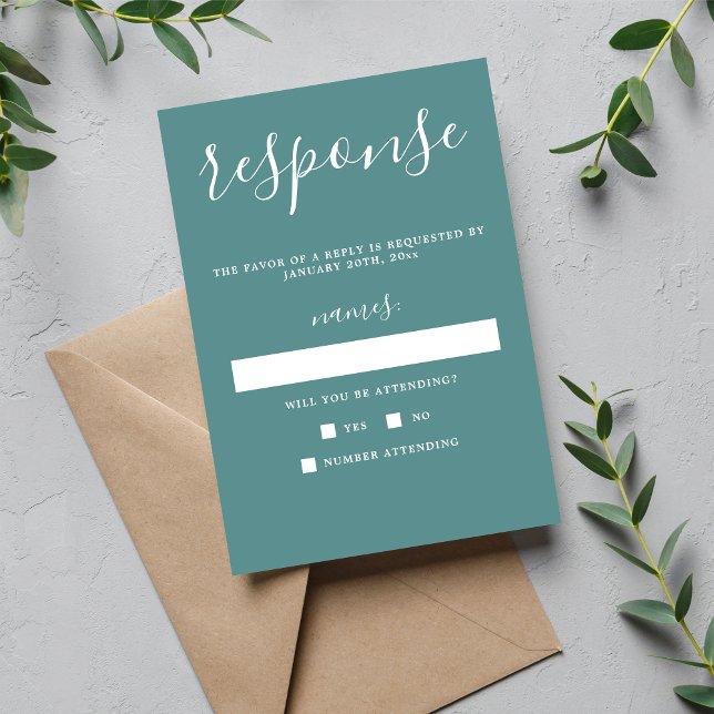 Verdadeira Simplicidade 1 Duck Ock Minimalist RSVP (Criador carregado)