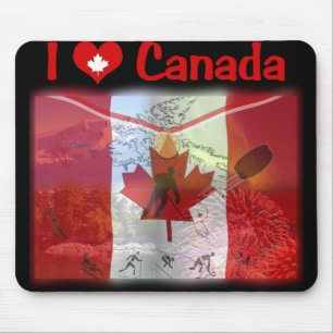 Verdadeiramente canadense Mousepad