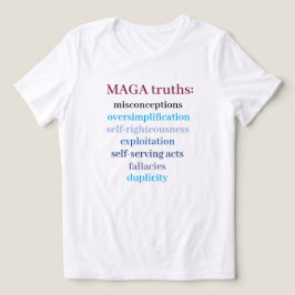 verdades do MAGA mensagem anti-MAGA