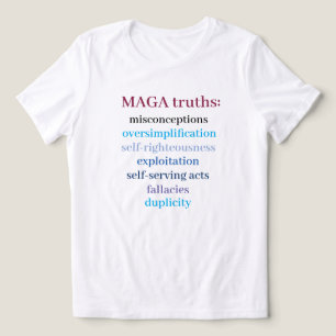 verdades do MAGA mensagem anti-MAGA
