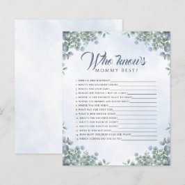 Verde Azul Água Que Conhece Jogo De Bebê De Mamãe