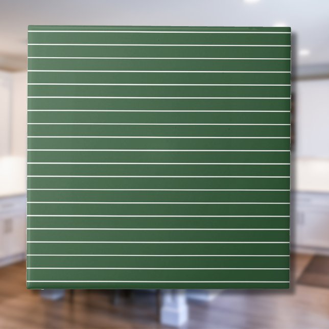 Verde Caçador e Branco fino horizontal (Criador carregado)