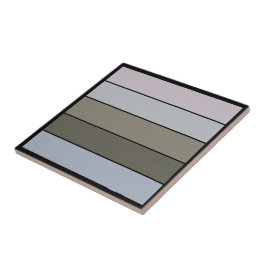 Verde Cinzento Com Listras Pretas Em Papel De Aqua