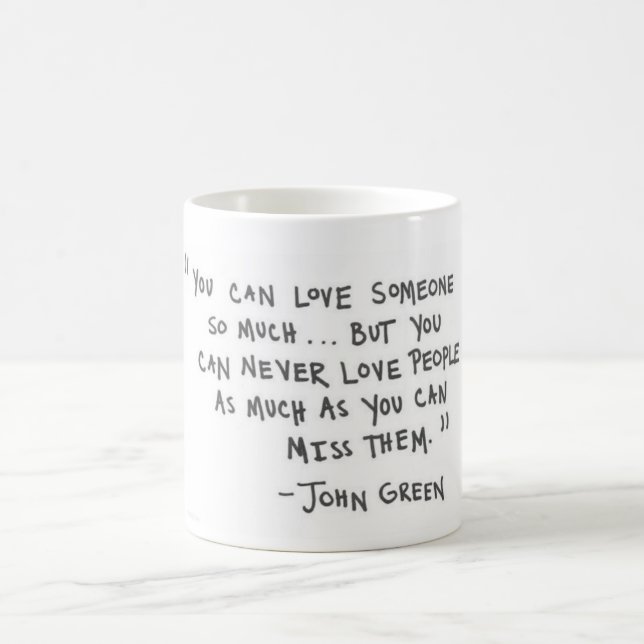 Verde de John a falha em nossa caneca das estrelas (Centro)