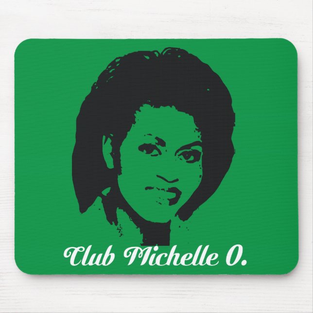 Verde de Michelle O. Mousepad Kelly do clube (Frente)