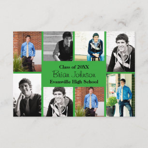 Verde de oito/nove fotos - Anúncio de Formando 3x5