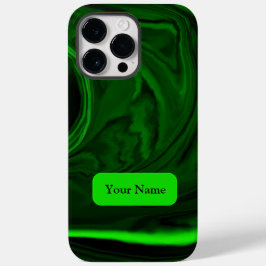 verde de pedra malaquita, iPho personalizado Case-