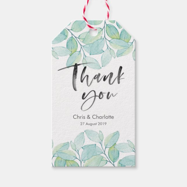 Verde deixa obrigado você prefere etiquetas (Frente)