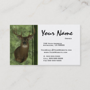 Verde do ~ dos cartões de visitas da taxidermia