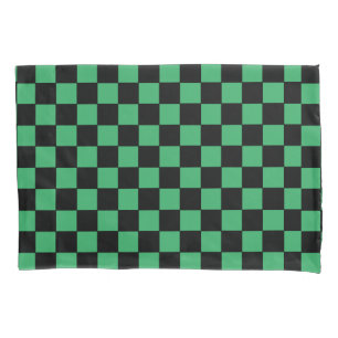 Verde e preto verificados