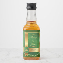 Verde elegante e ouro