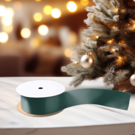 Verde-escuro-azul-escuro - Fita-Satin Minimalista