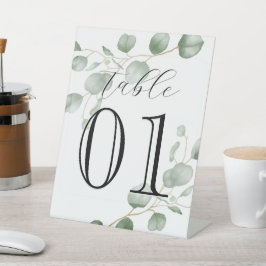 Verde, Eucalyptus, Número Personalizado, Casamento