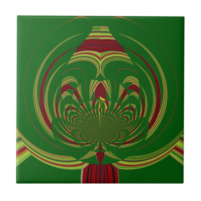 Verde Floral (Frente)