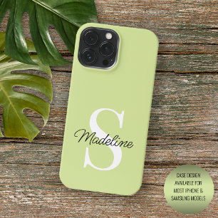 Verde limão de verão claro e frio personalizado am