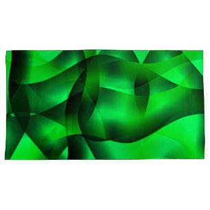 Verde limão e ondulação negra, com sombra?
