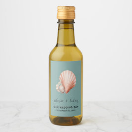 Verde Mar com Concha "O Dia do Nosso Casamento" Mi