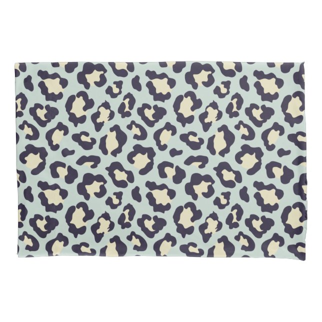 Verde-mint e creme, e impressão-leopardo-preto (Frente)