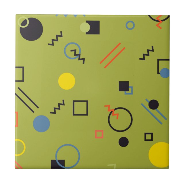 Verde, moderno, legal, tendências, urbano,Padrão M (Frente)