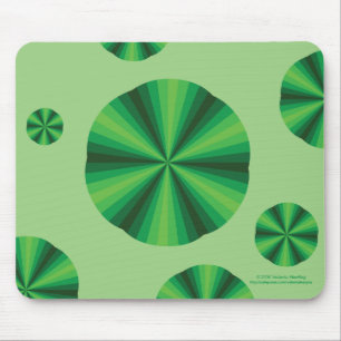 Verde Mousepad da ilusão óptica