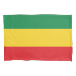 Verde, ouro (amarelo) e bandeira das cores