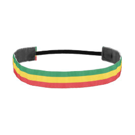 Verde, ouro (amarelo) e bandeira das cores