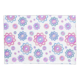 Verde-Padrão Rosa do Flor do Lotus Moderno