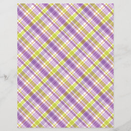 Verde-púrpura-Xadrez-doce Pastel