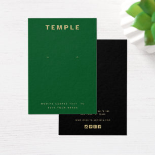 Verde Simples Adicione Sua Placa De Exibição De Ro