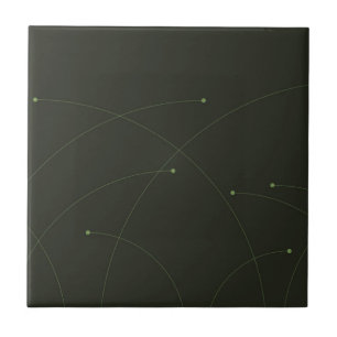 Verde, simples, elegante, natureza abstrata modern
