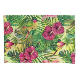 Verde tropical e Florais de Verão