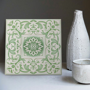 Verdes Vitorianas Repro Art Nouveau