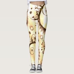 Verdredi Swirls Rico Comfy Yoga Pants Leggings