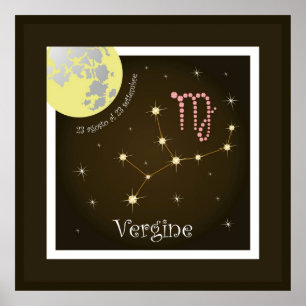 Vergine 23 agosto al 23 assentembre Poster