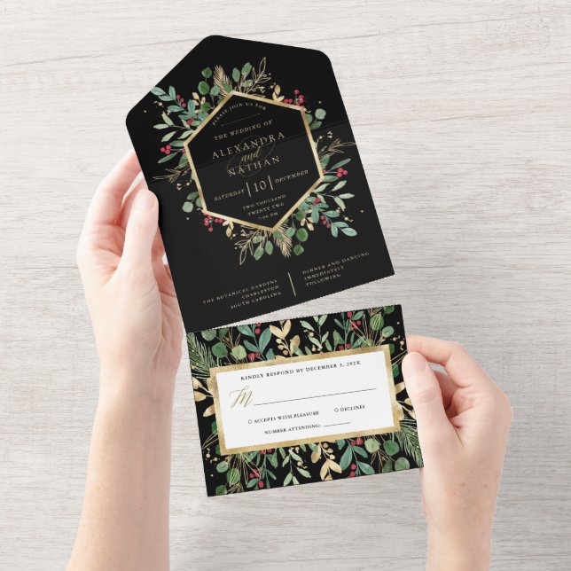 Vergonha de Natal no Casamento Negro (Aba destacável)