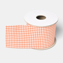 Verificações de coral (cor-de-rosa laranja) e ging