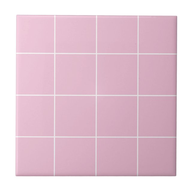 Verificadores Geométricos Minúsculos Rosa Simples (Frente)