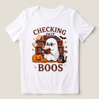 Verificando os Boos Livro Fofo Amante do Halloween