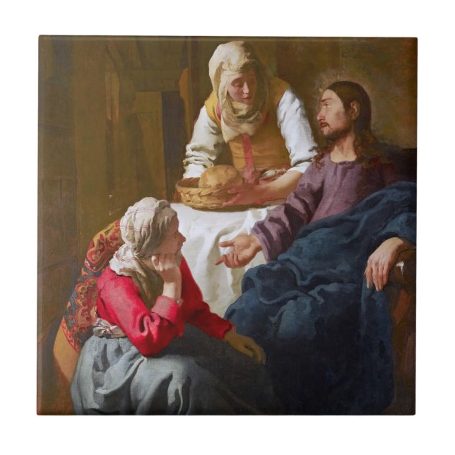 Vermeer - Cristo na Casa de Martha e Mary (Frente)